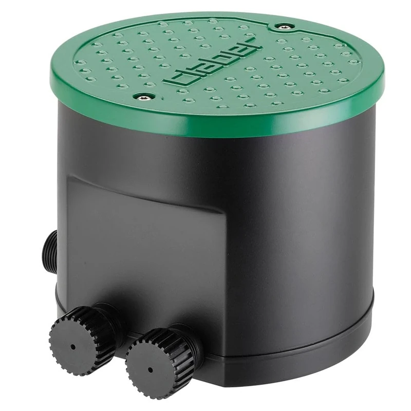 Claber 87323 90829 - Hydro-4 -Sealed Well with Watering Timer, Nero/Arancione/Grigio, 250x230x170 cm