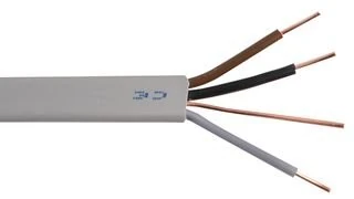 Pro Power 6243Y;001.5;GRY;050 1.50 mm² 3 Core and Earth Cable, 50 m