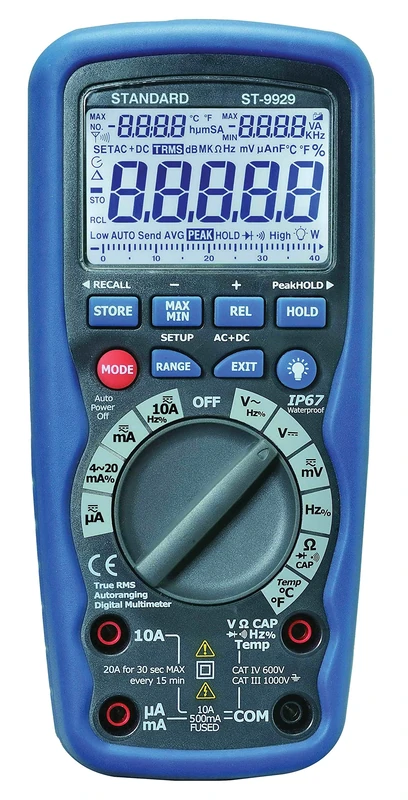 Tenma TEN01063 1000 V AC/DC Waterproof Digital Multimeter
