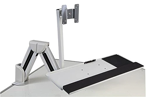 PRO SIGNAL PSG08382 Desk Monitor Arm with VESA Mount & Keyboard Tray