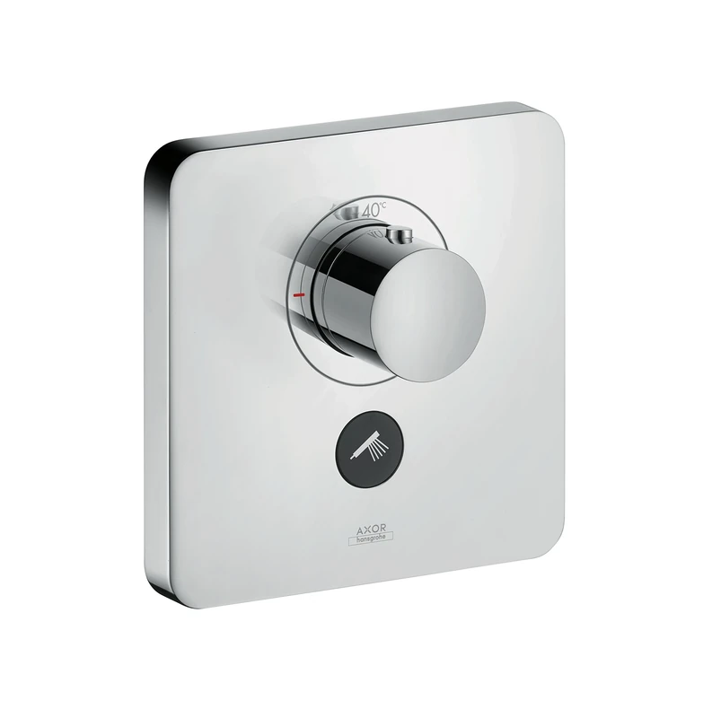 AXOR 36706000 ShowerSelect Thermostatic HighFlow Mixer for Several, Chrome, one Outlet