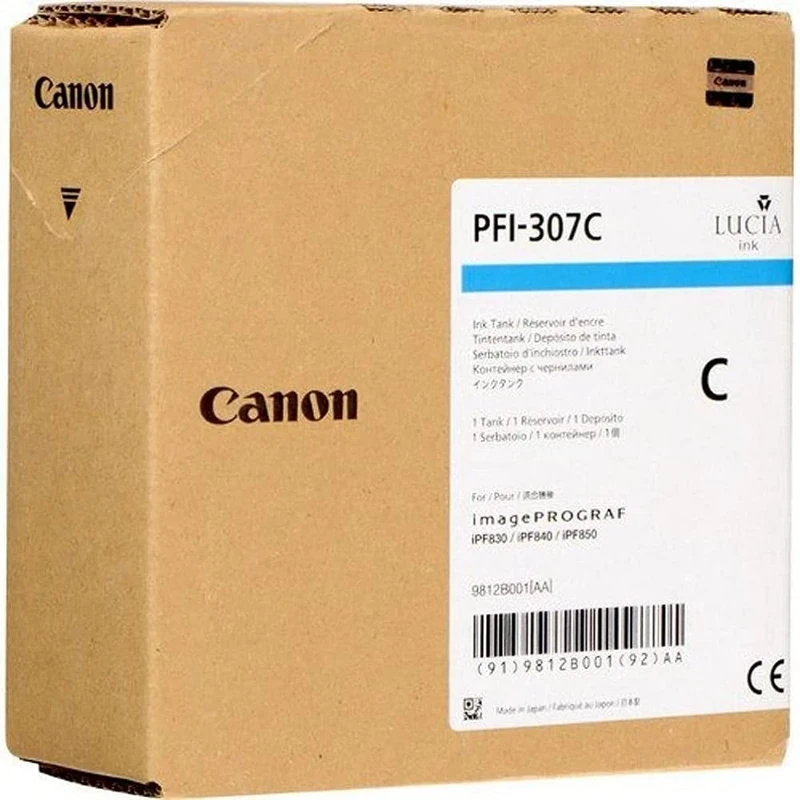 Canon PFI-307C Encre Cyan 300ml