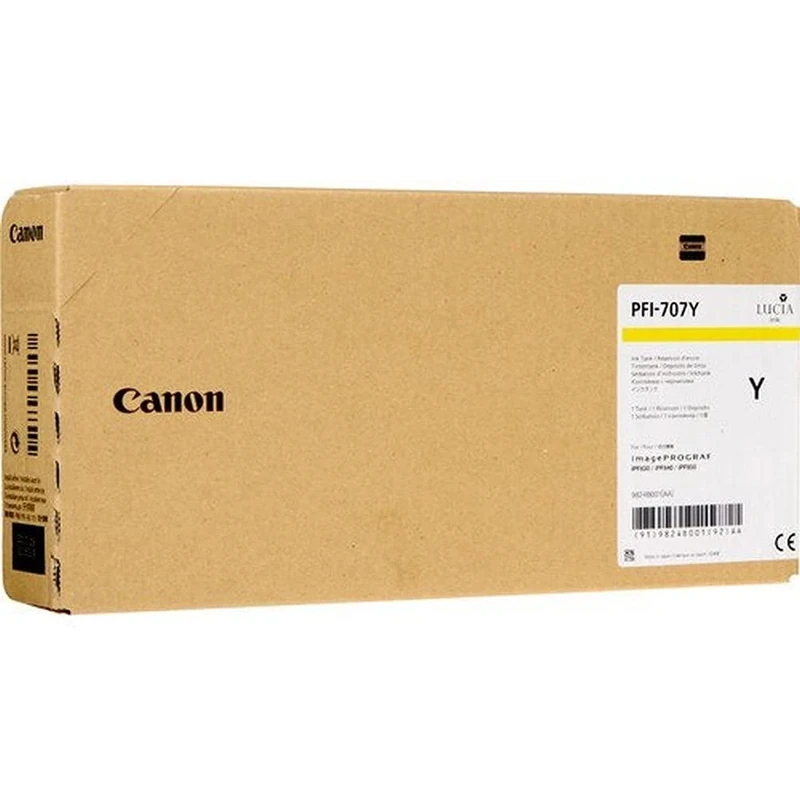 Canon 9824B001 PFI-707Y Inkjet Cartridge