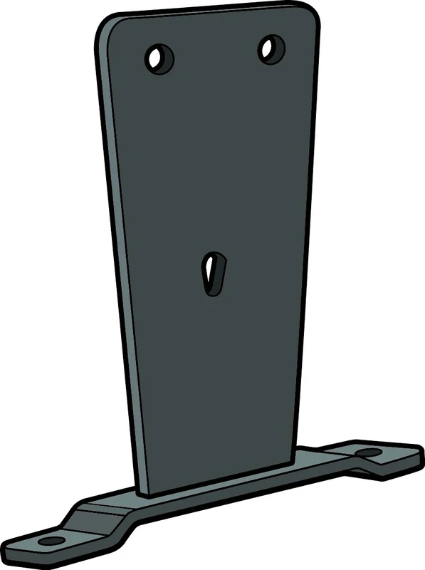 SHAD Y0TM52RV Backrest kit for Yamaha T-Max Xp 500, Black