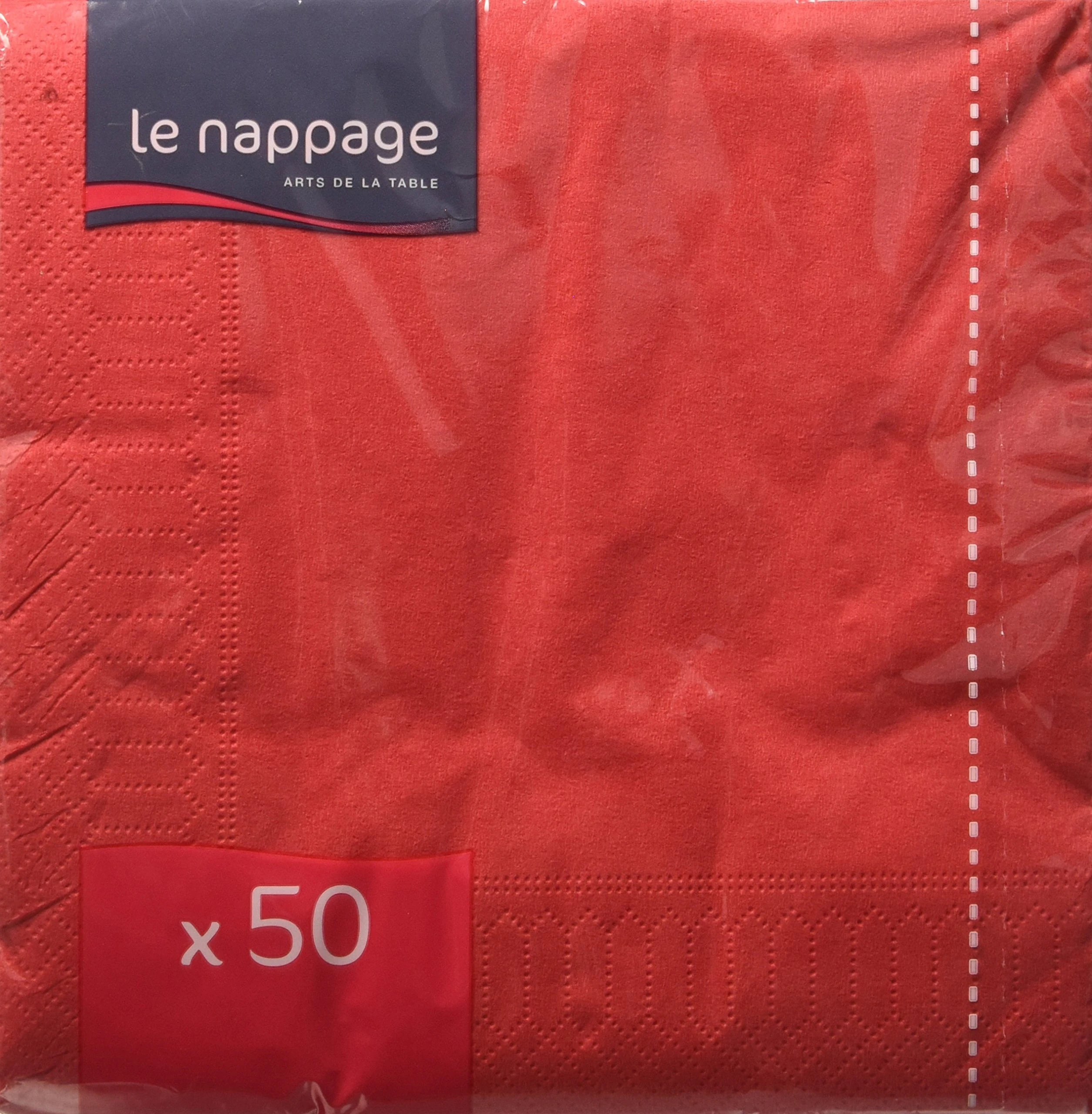 FSC® Pack of 50 Napkins 33 x 33 cm 2-Ply Red