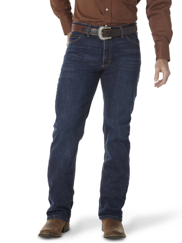 Wrangler Mens Retro Slim Fit Straight Leg Jean, Dillon, 27W x 36L