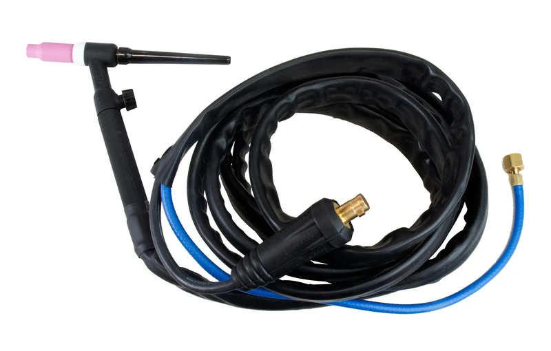 TIG Torch Universal Valve DINSE 3/8". Gas 3/8" - 3m - TIG Torch 10-25(3/8") 3 m with Valve__ Accessories STAYER Welding