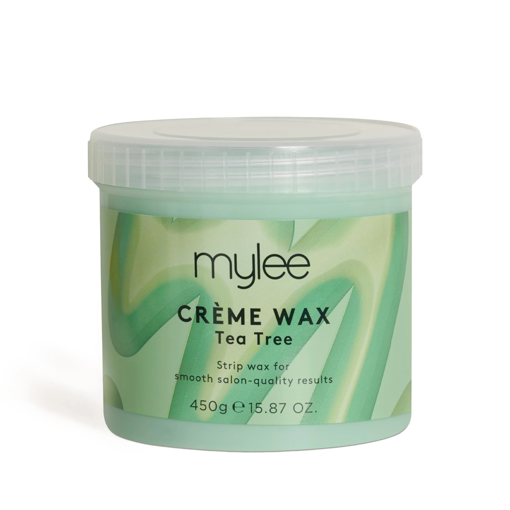 Mylee Tea Tree Soft Creme Wax for Sensitive Skin 450g, Wax Heater Friendly, Ideal for All Body Area Stubborn Coarse Hair Removal