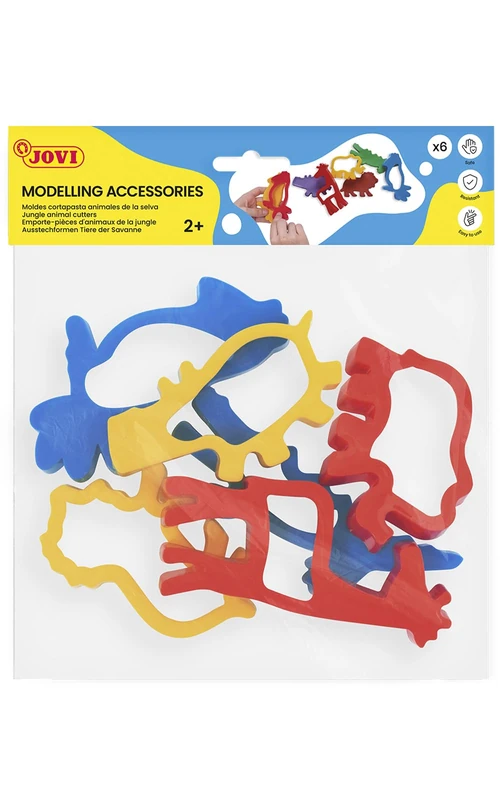 Jovi – Bag, 6 MOULDS, Jungle Animals (7J) - Image 1