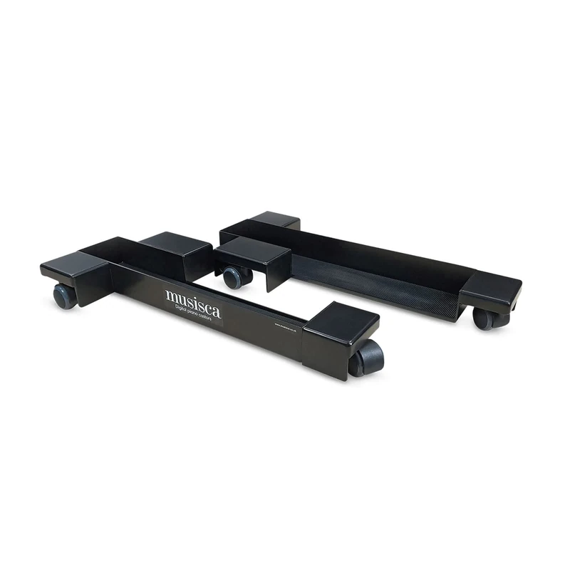 Musisca CASTOR-GLIDE Digital Piano Castors - Black - Image 1