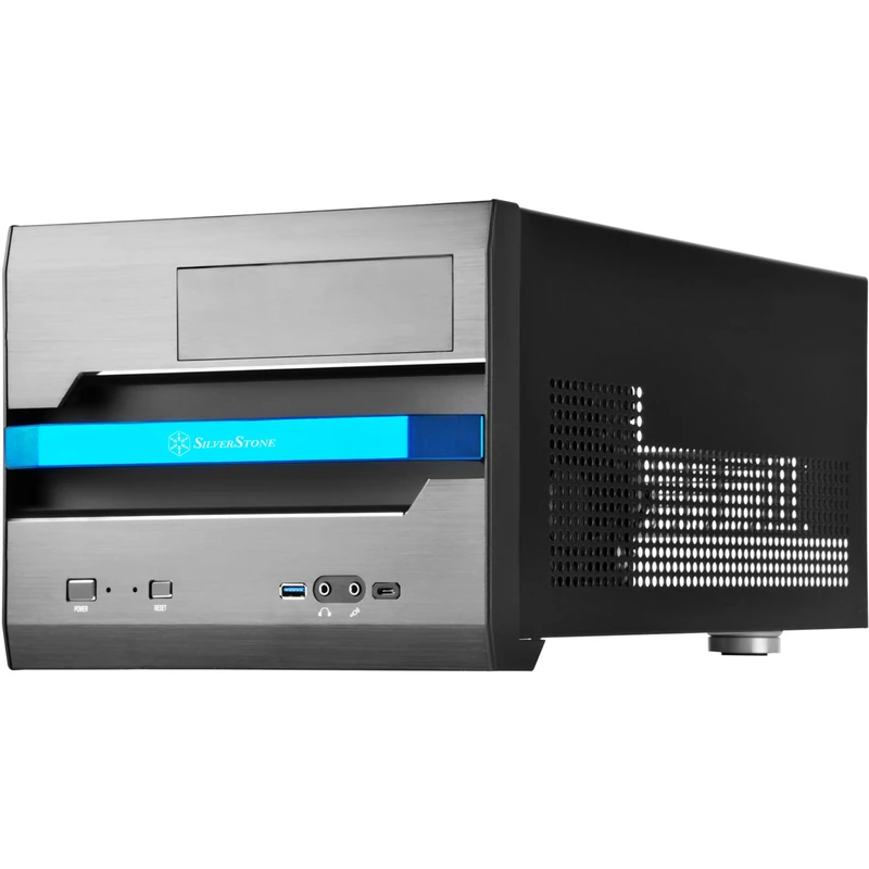 SilverStone SST-SG12B - Sugo Micro ATX Computer Cube Case, black