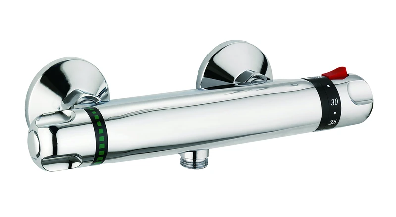 DP Bath Extremadura – Thermostatic shower tap, silver