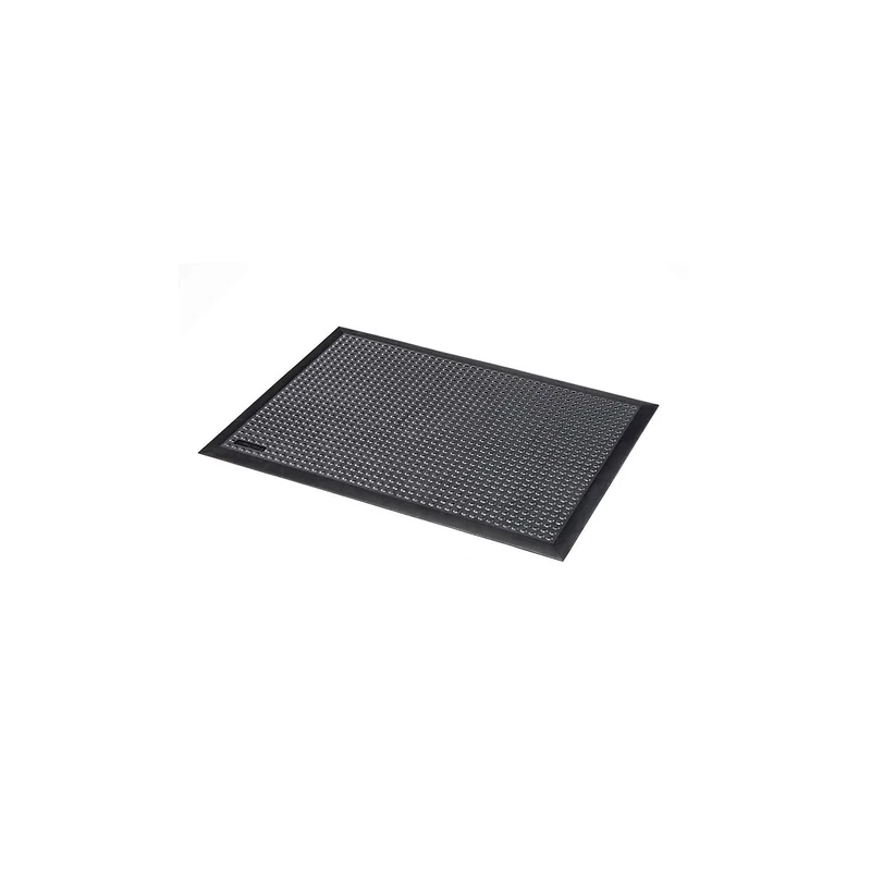 Notrax Mats for Professional Use 456S0034BL Sky step Nitrile rubber mat with moulded edges, BLACK