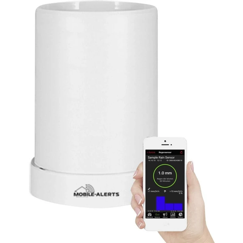 Technoline MA 10650- Pro Serie Rain Meter - White