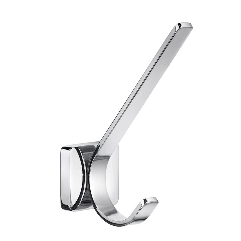 Smedbo "Ice" Bath Robe Hook, Polished Chrome