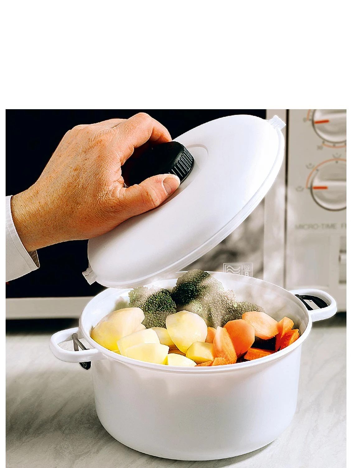 PMS Turbo Cooker' Microwave Pressure Cooker in Colour Box