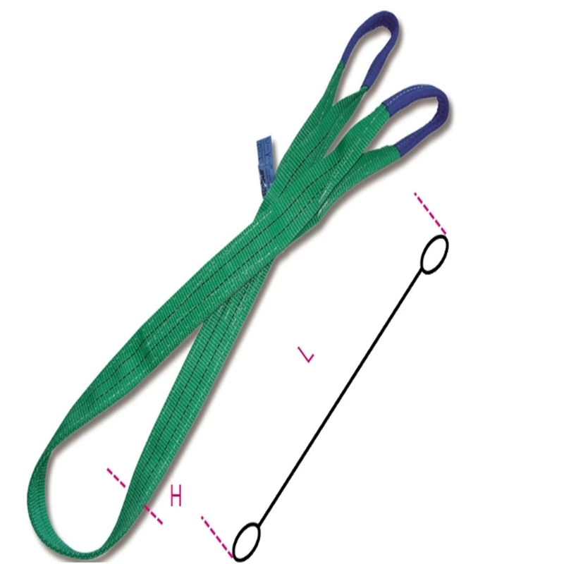 Beta 81530060 Model 8153 2000-MT6 Web Sling, Green, 2t High-tenacity, Polyester Belt, 6 m Length, 2000 kg