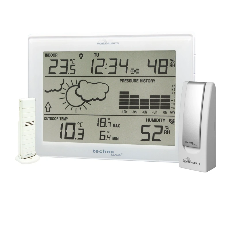 technoline MA 10006 Weather Station - White