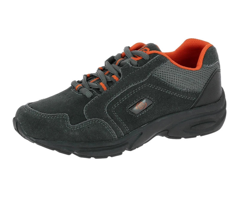 Bruetting Circle Unisex Adult Walking Shoes, Grey anthracite orange, 10 UK - Image 1