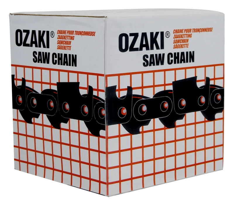 GreenStar Ozaki Chainsaw Chain 3/8 "Square, Black, 513158