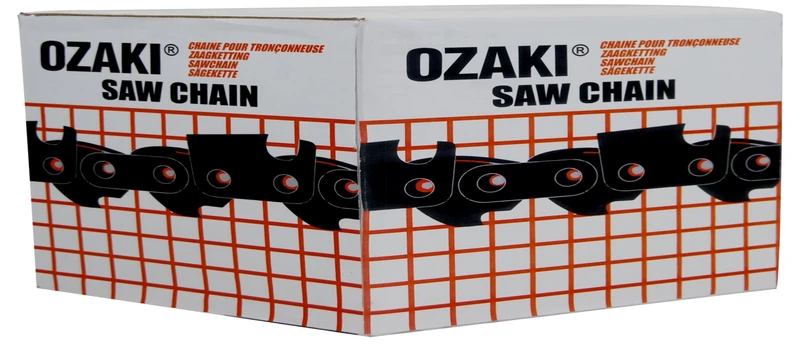 GreenStar 1302 Ozaki semi-carrée Chainsaw Chain 3/8 Inch 25 Feet Orange