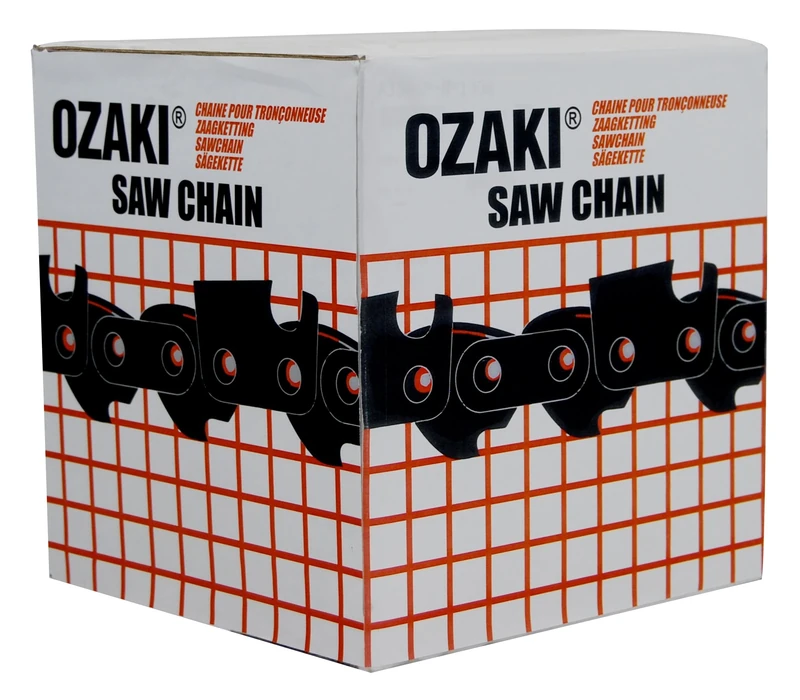 GreenStar Ozaki semi-carrée Chainsaw Chain 3/8 Inch 100 Feet, Orange, Black, 513162