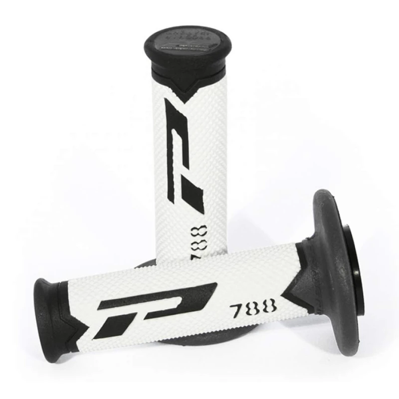 Progrip 788 Pa078800NWT Progrip Motocross Handlebar Grips Black/White/Grey - Image 1