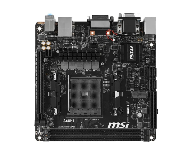 MSI AMD Fm2+ A68HI ATX Motherboard (2 x USB 3.0,VGA, HDMI/DVI)