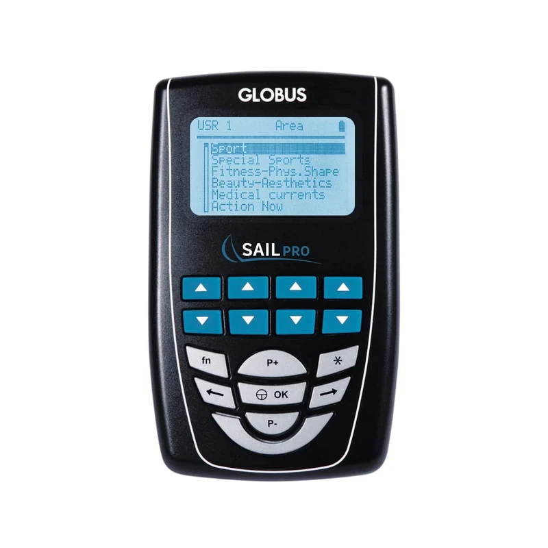GLOBUS | Sail Pro 4 Channel Electrostimulator, 260 Programs for Sailing Boat and Water Sports, Windsurfing and Kitesurfing, Improves Performance and Performance - Image 1
