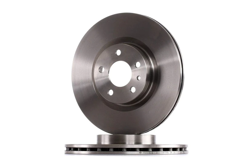 Bosch BD1668 Brake Disc Set - 284 mm Vented Discs - Front Axle - ECE-R90 Certified - Good Cooling, Reliable Braking, Corrosion Protection - 1 Set of 2 Discs