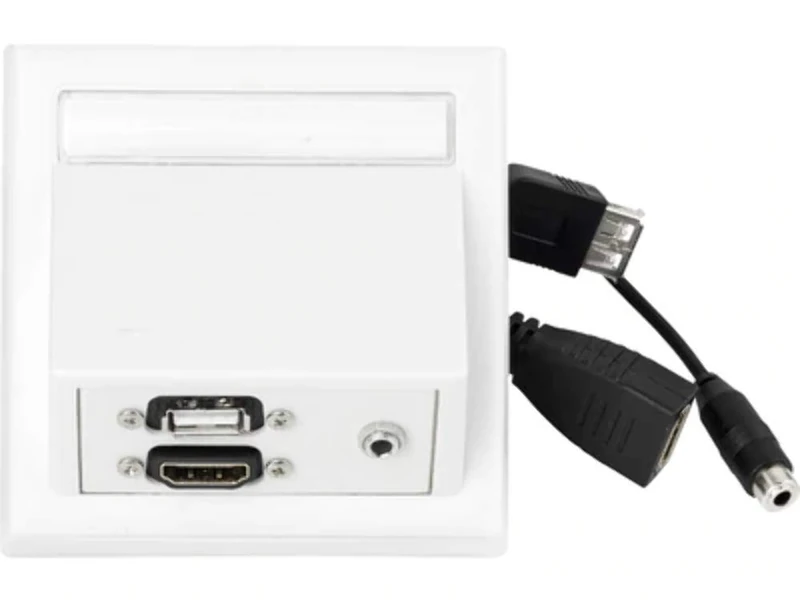 vivolink wi221260 HDMI + USB A + 3.5 mm – socket-outlets - Image 1