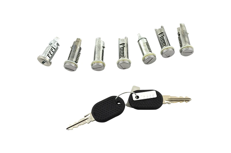 TarosTrade 60-0425-N-86608 Door Lock Cylinders Set
