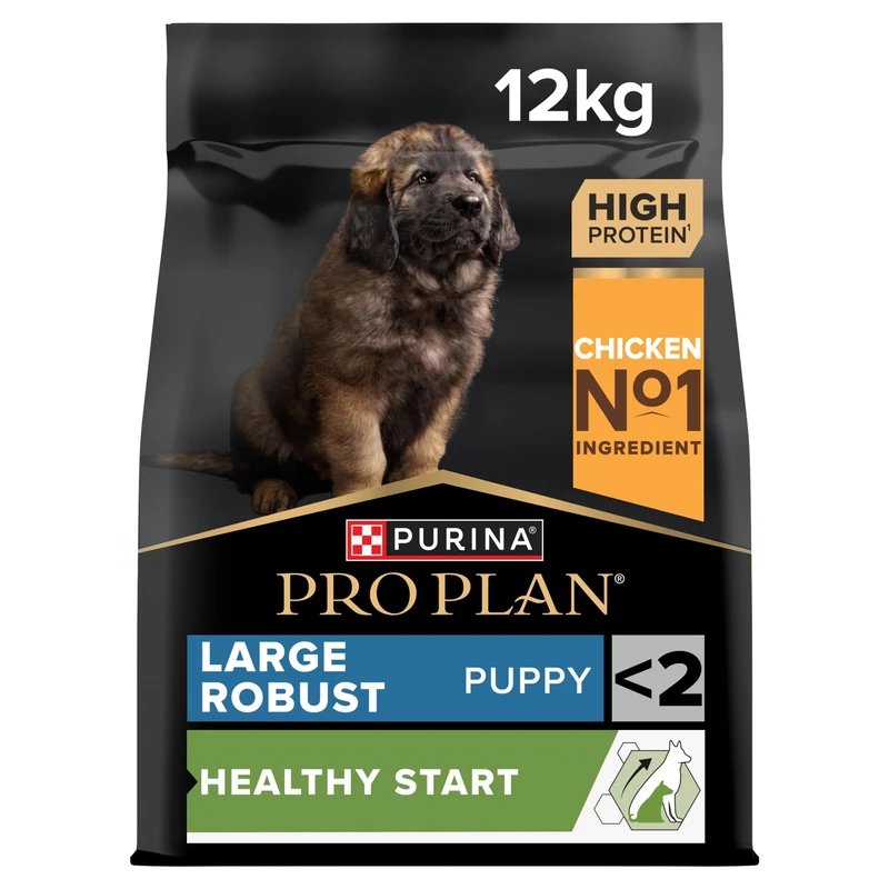 PRO PLAN Large Robust Puppy Healthy Start Chicken Dry Dog Food 12kg