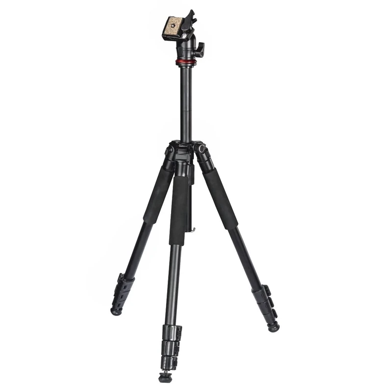 Hama "Traveller 163" Tripod with Carry Case | Height Range 21-163cm/9-64'' | Black