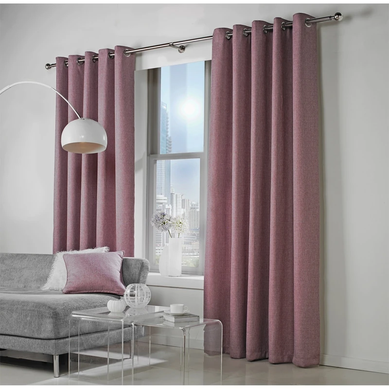 Just Contempo Basket Weave Curtains and Cushions