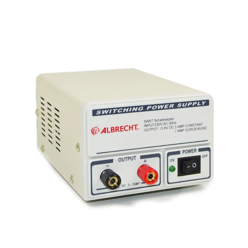 Albrecht 47510 Power Supply SW 57 Output 12 V/5/7 A