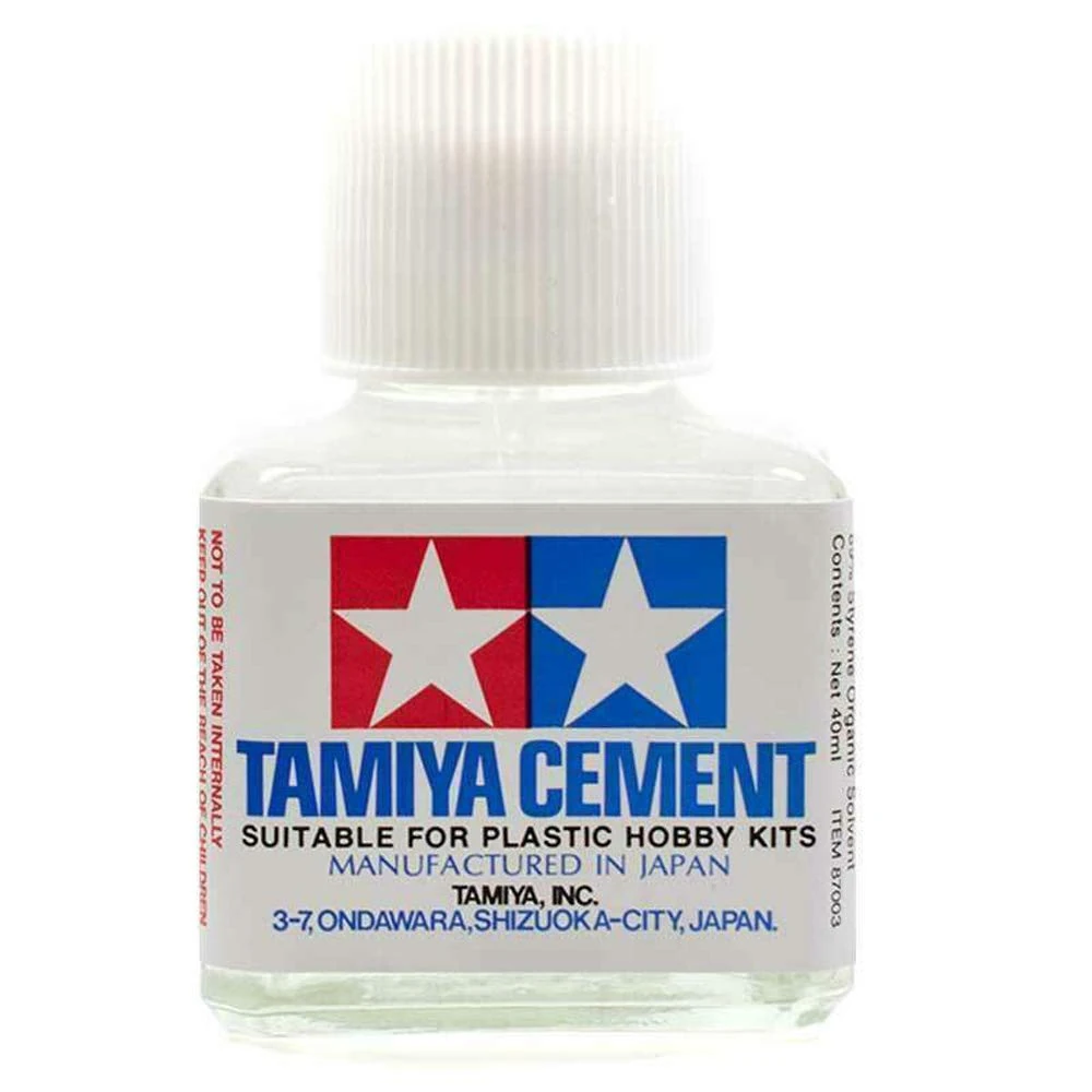 Tamiya Tamiya CEMENT (for Model .40 ML)] [Joyihabi / TM87003] Tamiya CEMENT (for Model 40 ml) Adhesive [Bond Plastic Scale Models Modeling; by Genetic