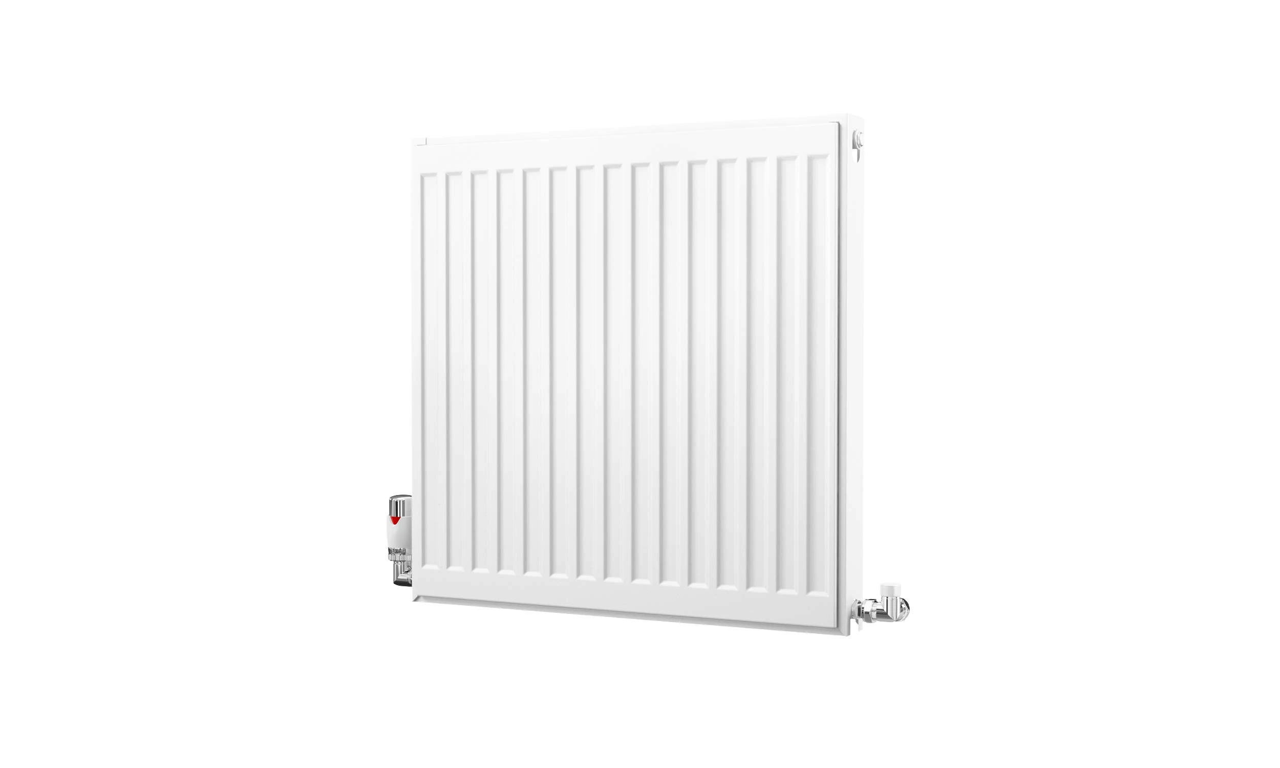 Kartell Kompact Type 21 Double Panel Single Convector Radiator 600mm x 600mm White