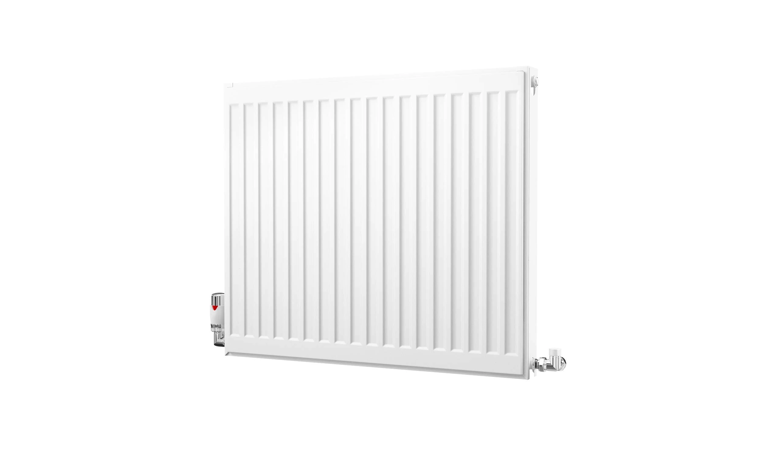 Kartell Kompact Type 21 Double Panel Single Convector Radiator 600mm x 700mm White