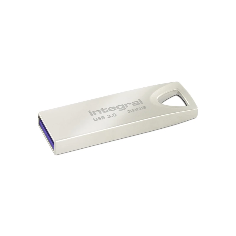 Integral 32GB USB Memory 3.2 Gen 1 Flash Drive Arc Metal Casing up to 70MB/s