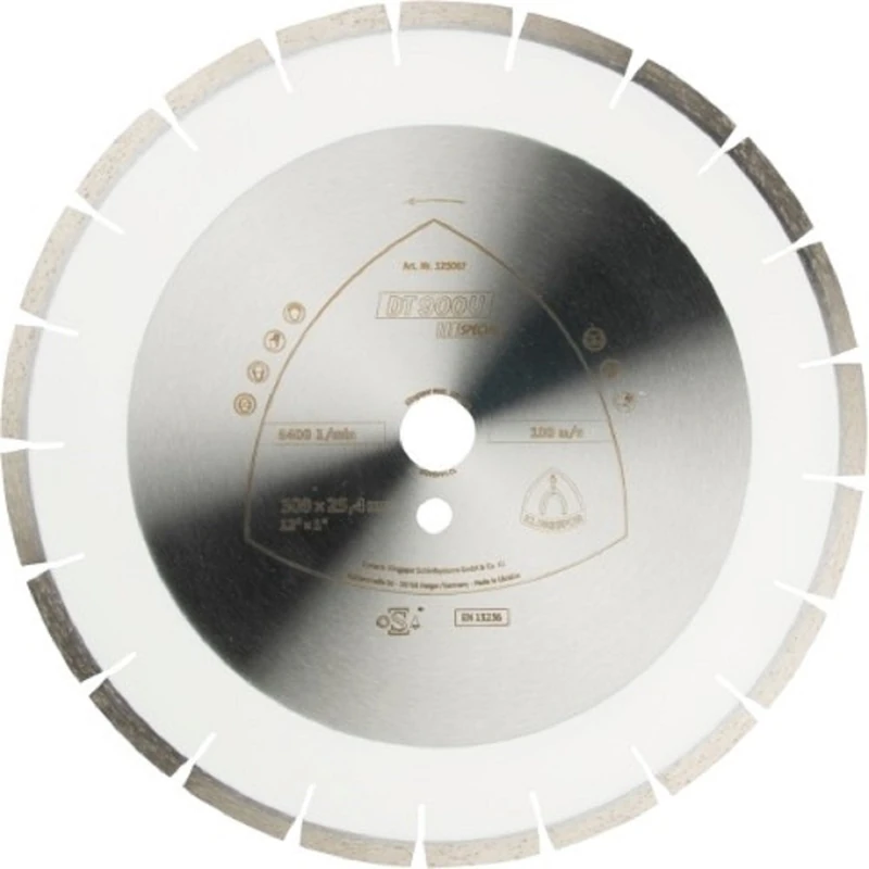 Klingspor DR912B Special with Ring Sections, 1/2 Inch Connection, 300 mm, Diameter: 35 mm, 325806