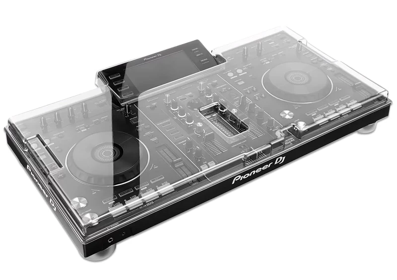 Decksaver Cover for Pioneer DJ XDJ-RX - Super-Durable Polycarbonate Protective lid in Smoked Clear Colour, Made in The UK - The DJs' Choice for Unbeatable Protection
