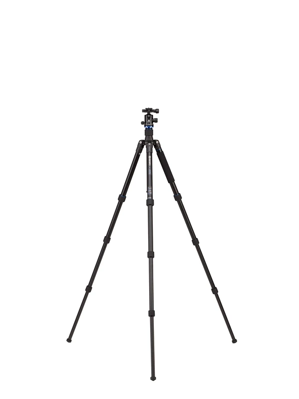 Benro Travel Angel AL Series 2 Tripod Kit, 4 Section, Twist Lock, B1 Head, Monopod Conversion - Image 1