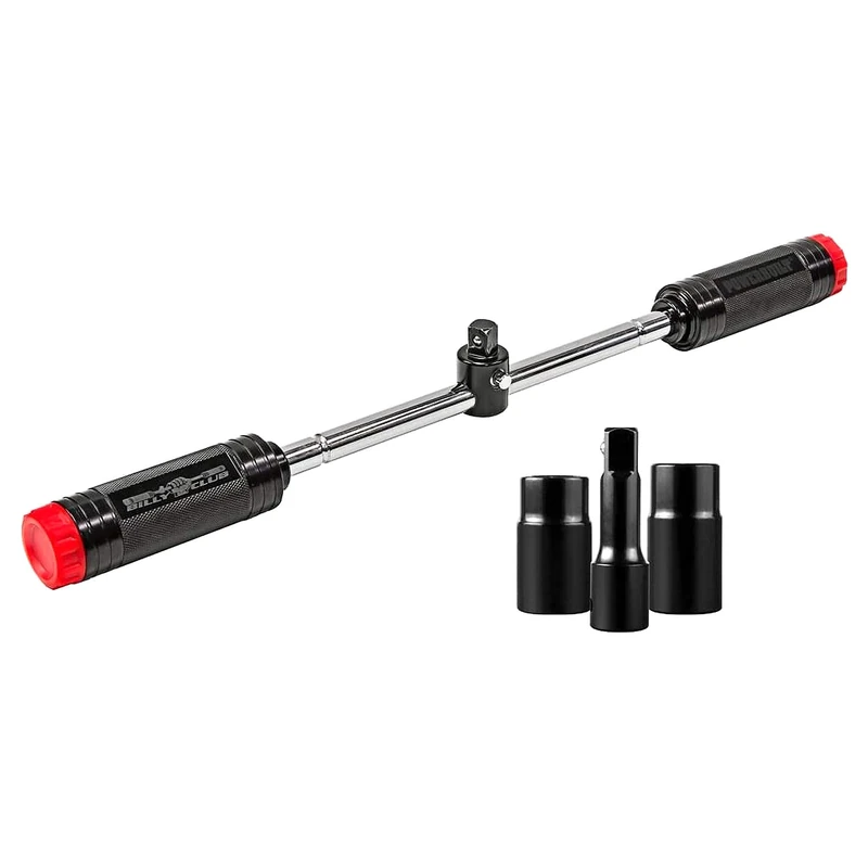 Powerbuilt Billy Club Universal Lug Wrench, Change Vehicle Tires Fast, Break Loose Lug Nuts, Emergency Car Roadside Services - 642250 Large
