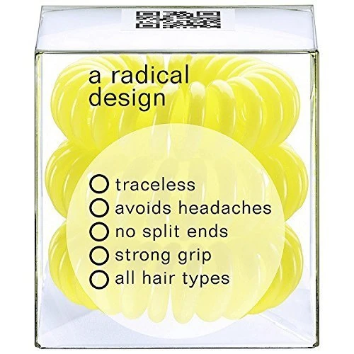 Invisibobble Invisibobble Traceless Hair Ring and Bracelet, Submarine Yellow Suitable for All Hair Types