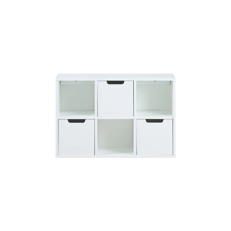 AC Design Furniture Shelf, Wood, White, 58 x 39 x 18 cm - Image 1