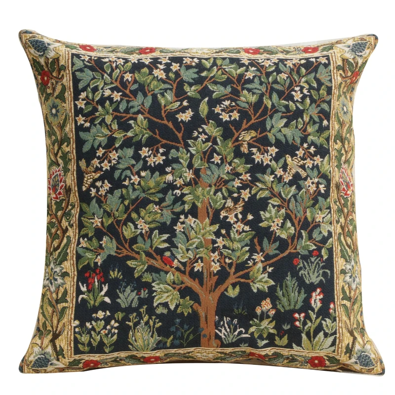 C Charlotte Home Furnishings Inc. Tree Of Life III/Size - H 18 x W 18(Cushion Cover)