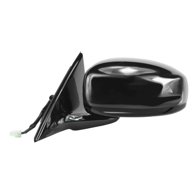 Fit System - 68602N Driver Side Mirror for Infiniti G35 Sedan, G35x Sedan, Black w/PTM Cover, w/o Memory, Foldaway, Heated Power - Image 1