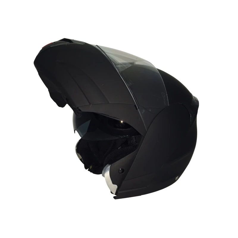 Viper A041MBLL 3GO E115 Flip-Up Touring Helmet, Matt Black, Large - Image 1