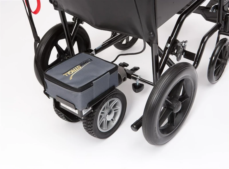 Drive Devilbiss Lightweight Dual Wheel PowerStroll with Reverse to Convert Manual to Electric Wheelchair